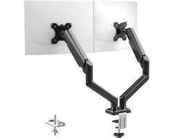 Monitor Arm - Bureauhouder - Ergonomisch Werken - Gasveer Stabiliteit - 13-32 Inch - Zwart