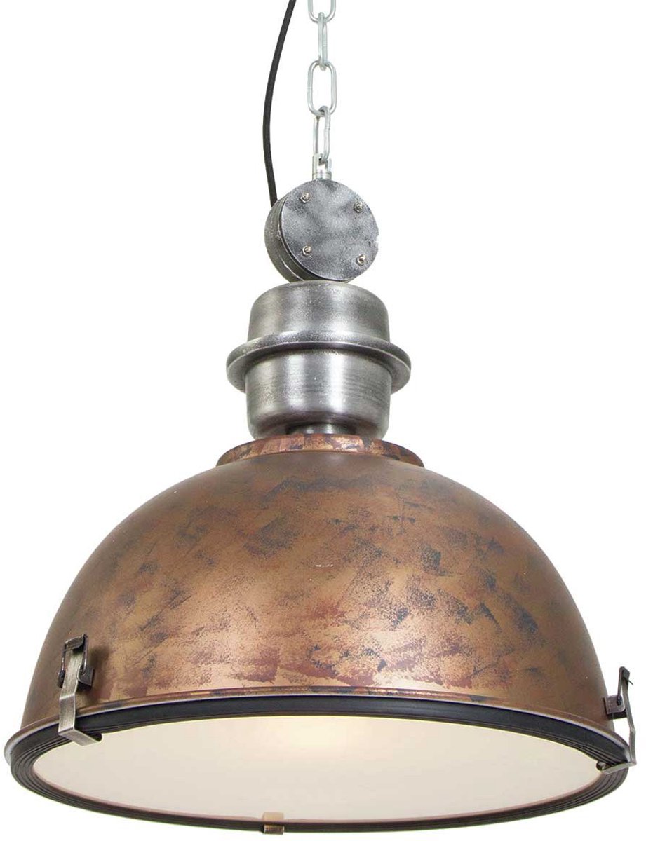 Steinhauer Hanglamp industrieel 7586b oud bruin