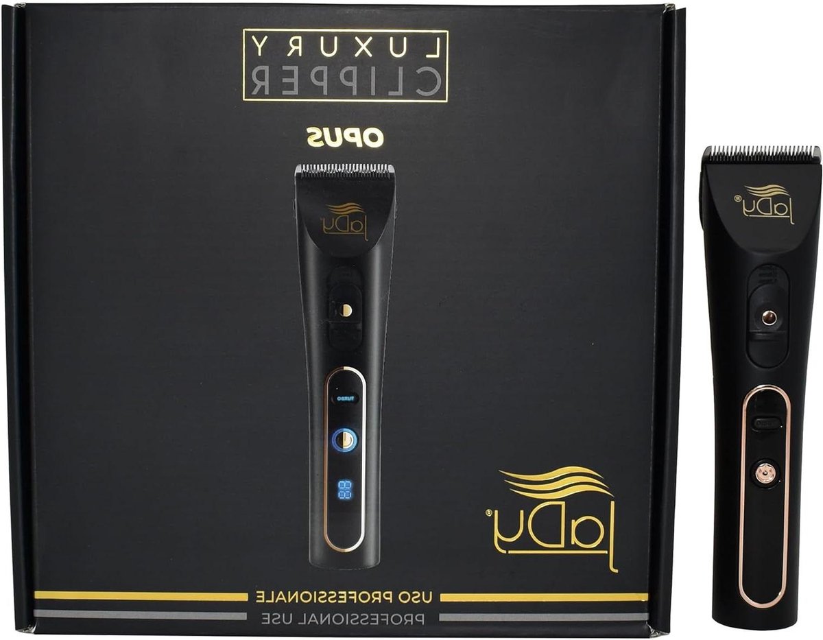 Professionele Scheermachine - Haar en Baard - Thuisgebruik Salon - Scherpe Stalen Messen - USB-C Oplaadbaar - Zwart
