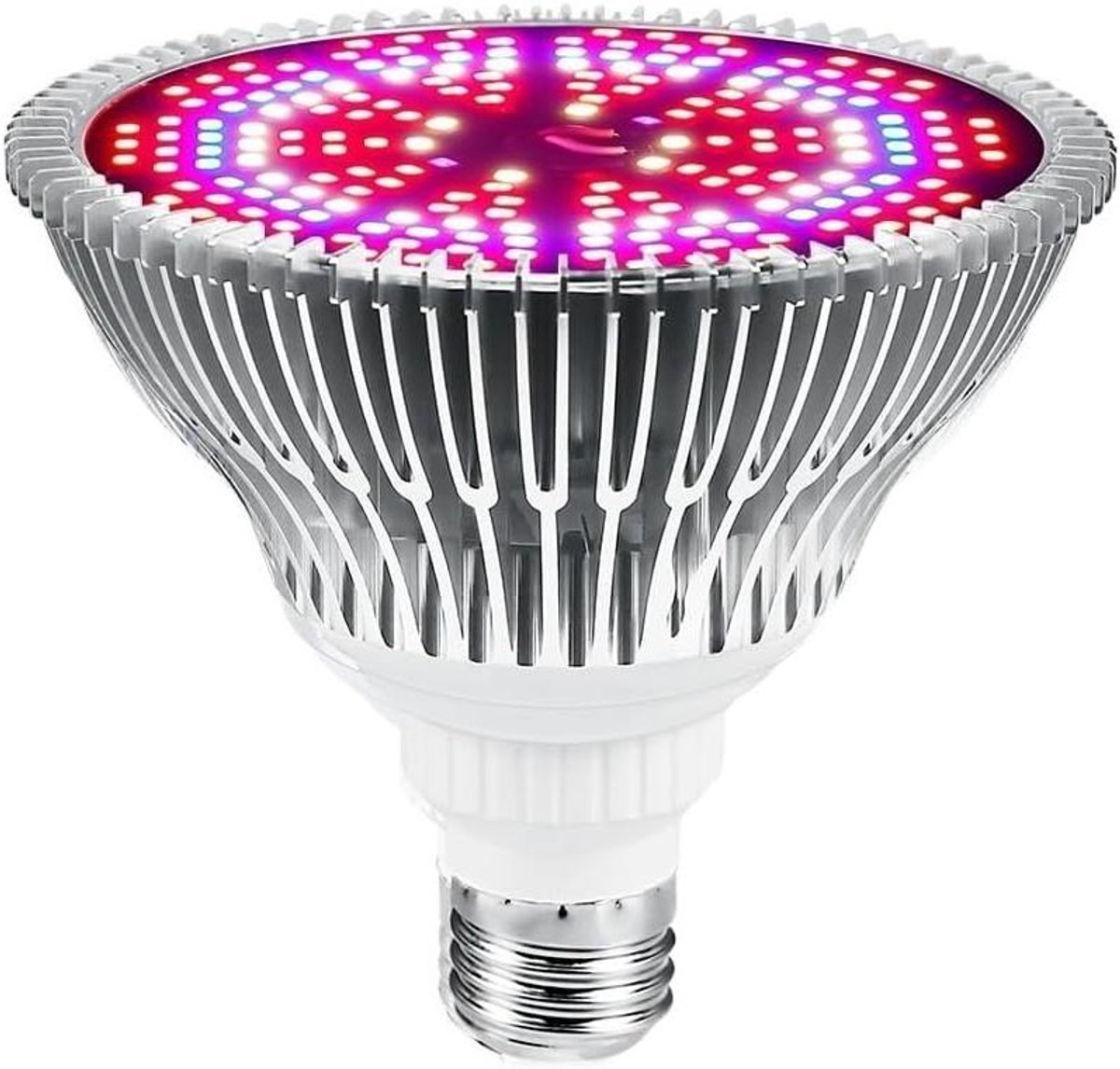 LED Kweeklamp - Volledig spectrum - Planten Groei - Energiebesparend - 12 cm - Zwart