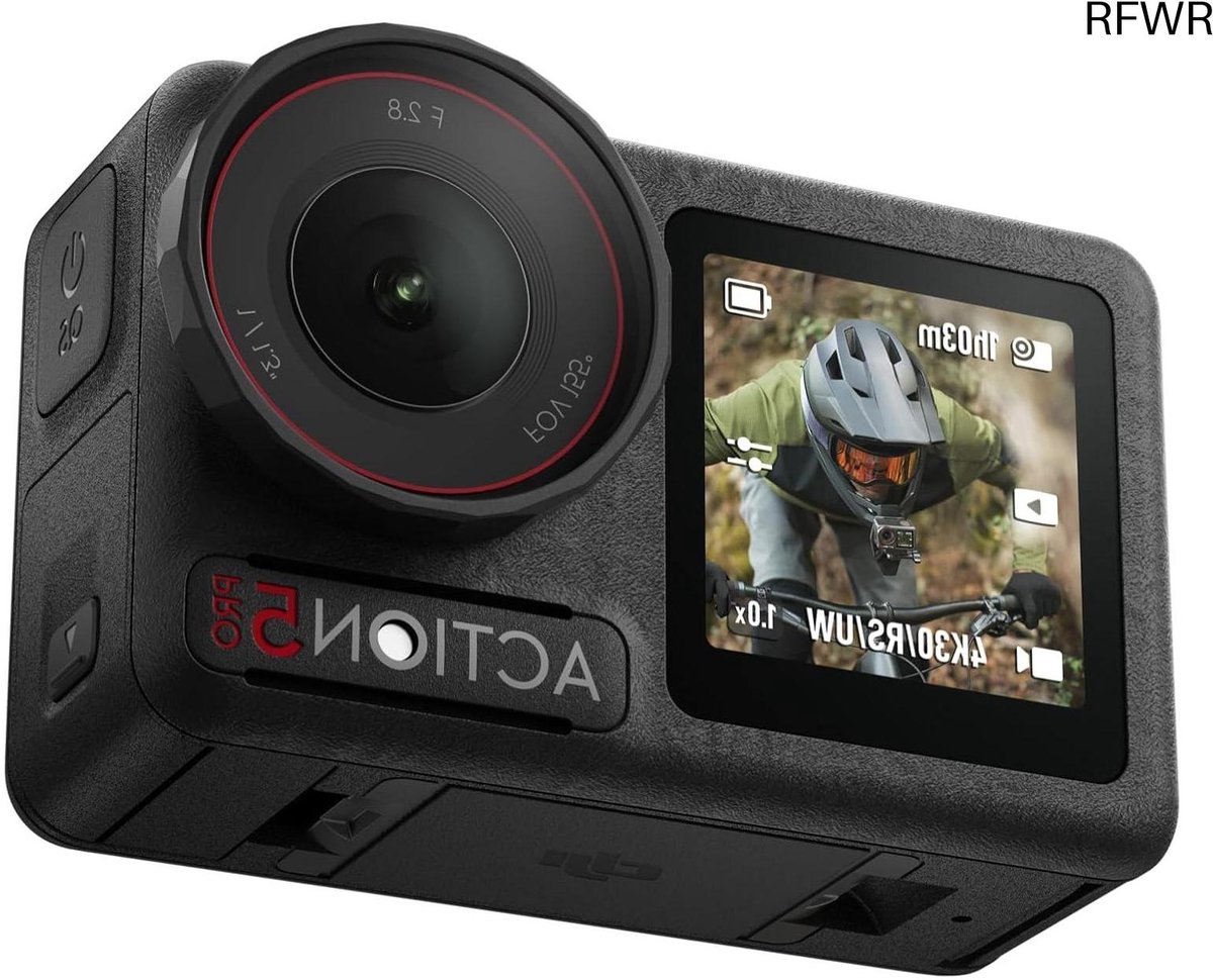 Actie Camera - Sportcamera 4K - Avontuur Vastleggen - 1/1.3" Sensor - 4K 120fps - Zwart
