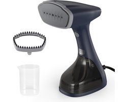 BEAUTURAL Verticaal strijkijzer, kreukverwijderaar voor kleding, lage waterbeveiliging, automatische uitschakeling, grote tank van 260 ml, voor op reis en thuis