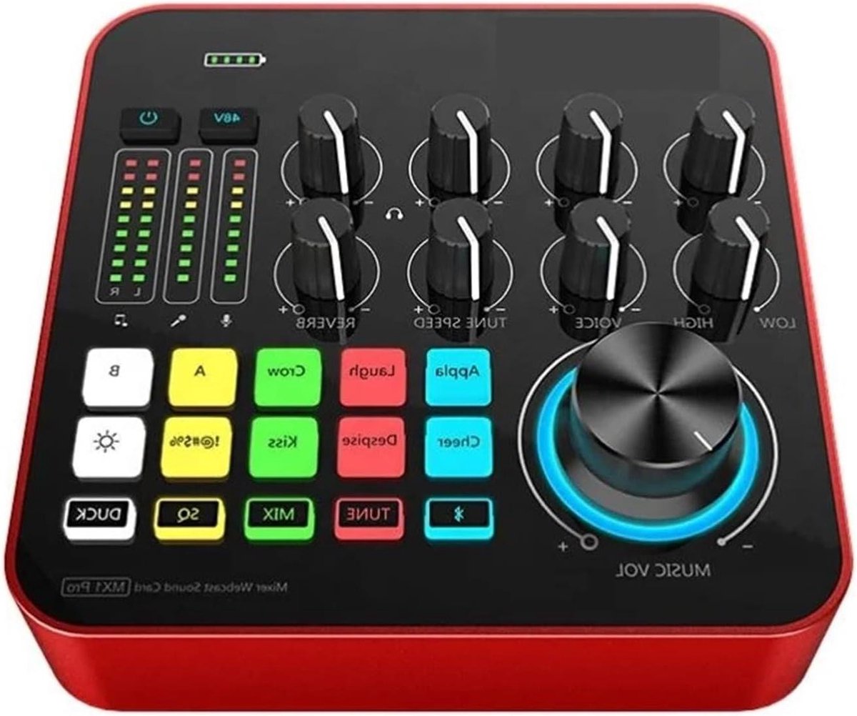 DJ Controller - Audio Interface - Live Streamen - Bluetooth Connectie - One Size - Zwart