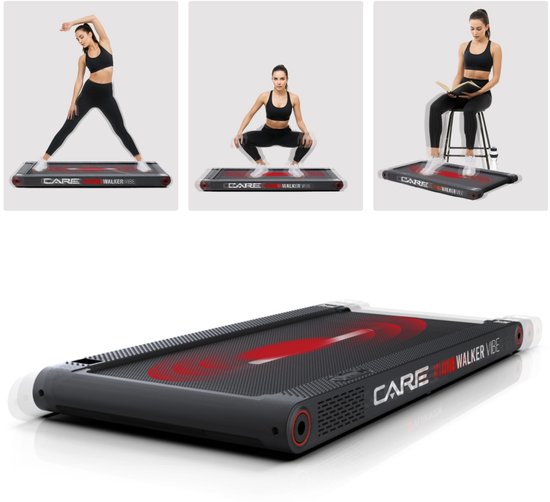 CARE WALKER VIBE - Wandelband met vibratiefunctie - Maximale snelheid 6 km/u - 4 vibratieniveaus - Eenvoudig op te bergen - Gebruik thuis