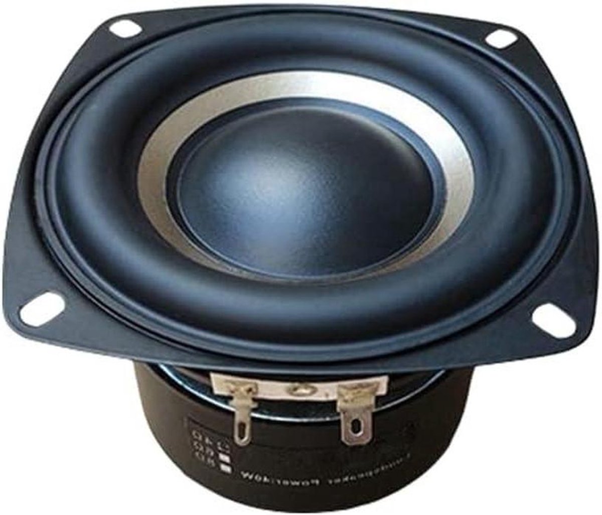 1PC Bass speaker Subwoofer 100W 4Inch Subwoofer Speaker 4Ohm 8Ohm 4 Layer Voice Coil Bass Speaker For Car o Home Theater DIY