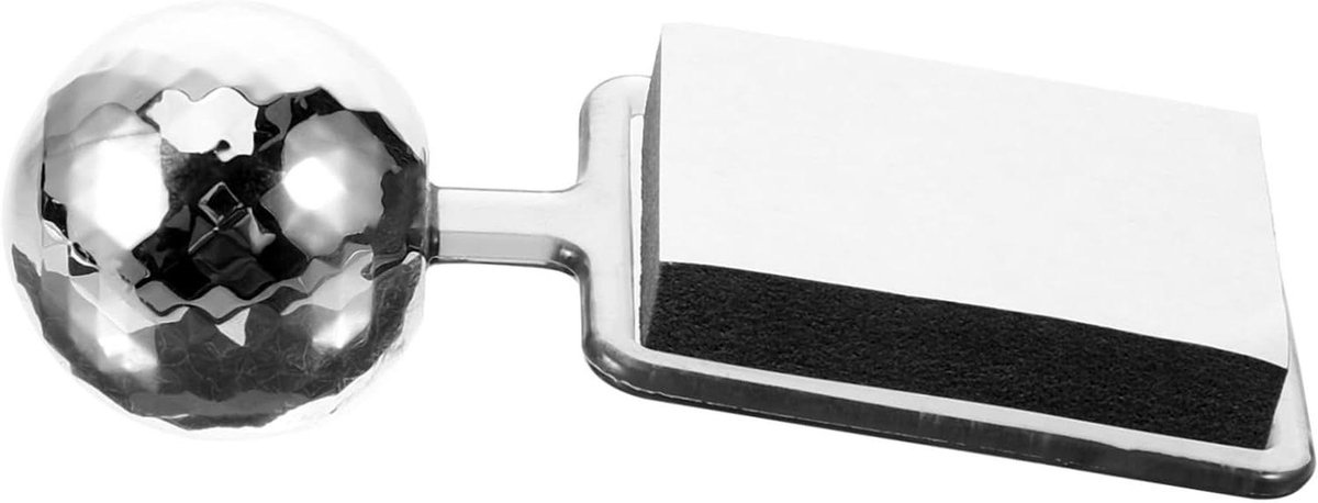 Toiletdeksellifter Handvat - Zittinghouder - Hygiënisch Werken - Zelfklevend Ontwerp - 9 cm Lengte - Zilver