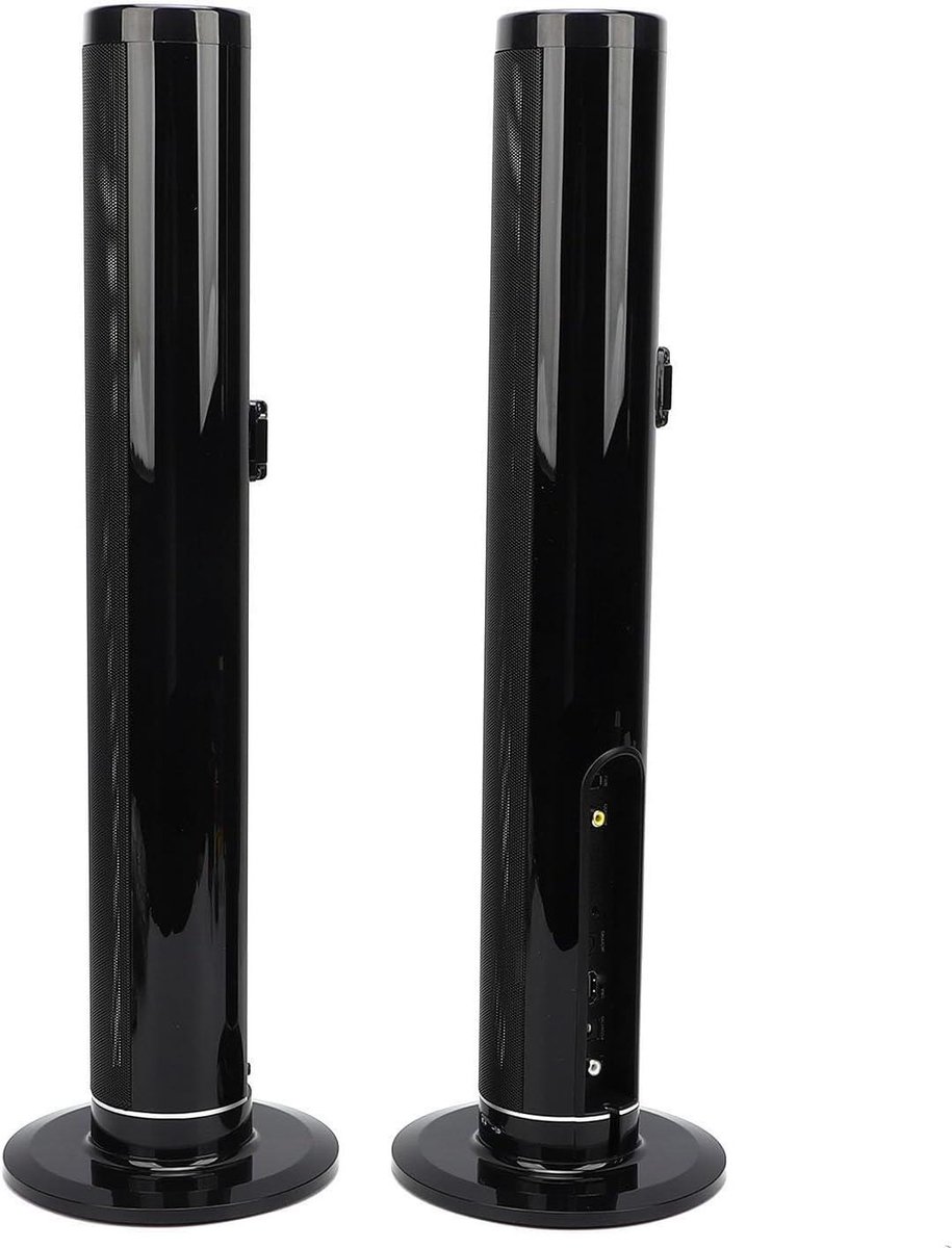 TV-luidspreker - Soundbar Luidsprekersysteem - Thuisbioscoop Geluid - Afneembare Torenluidsprekers - 59 x 193 x 13 cm - Zwart