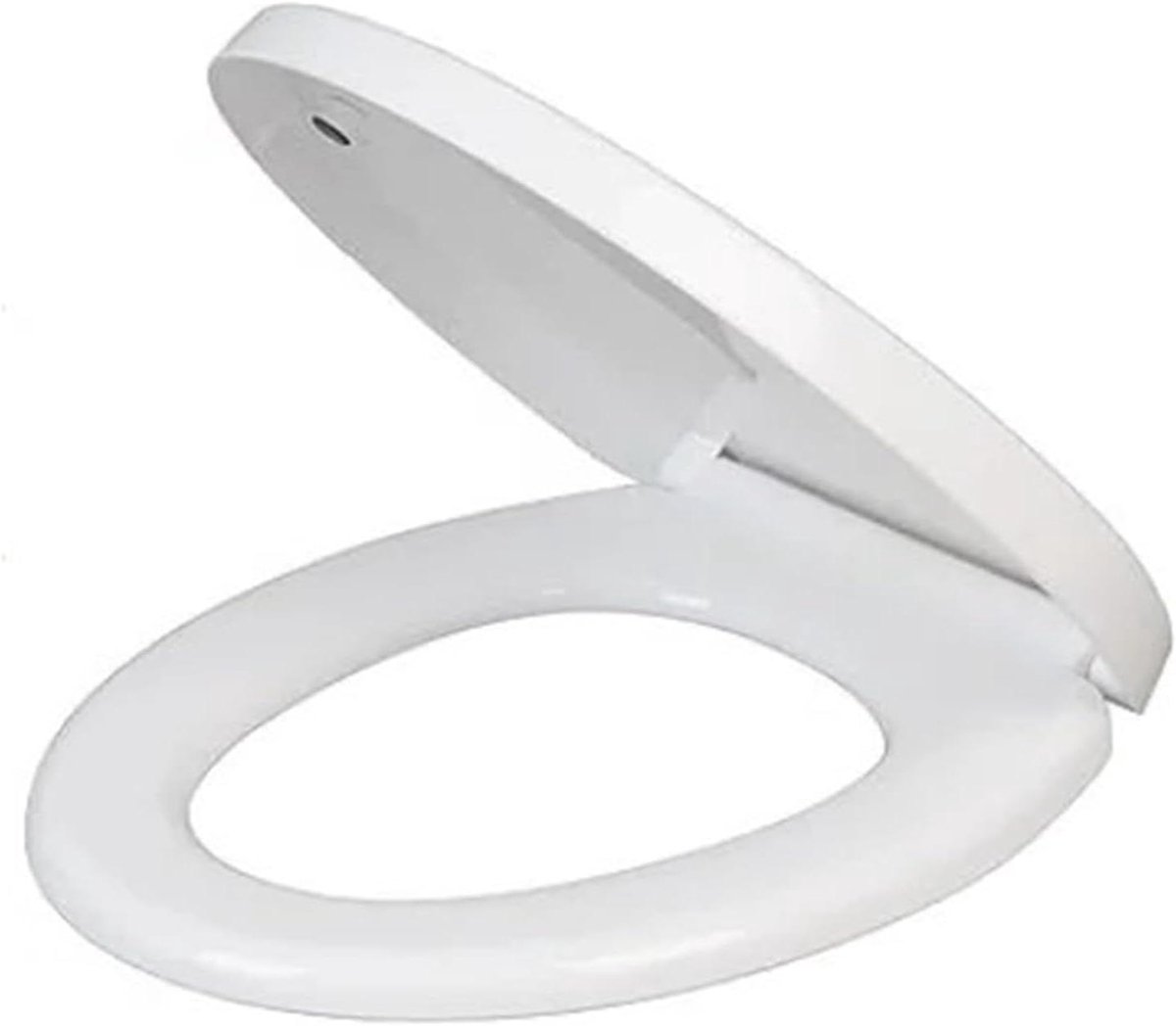 Toiletbril - WC deksel - Badkamer vernieuwen - Zachte sluiting - 460 x 372 mm - Wit