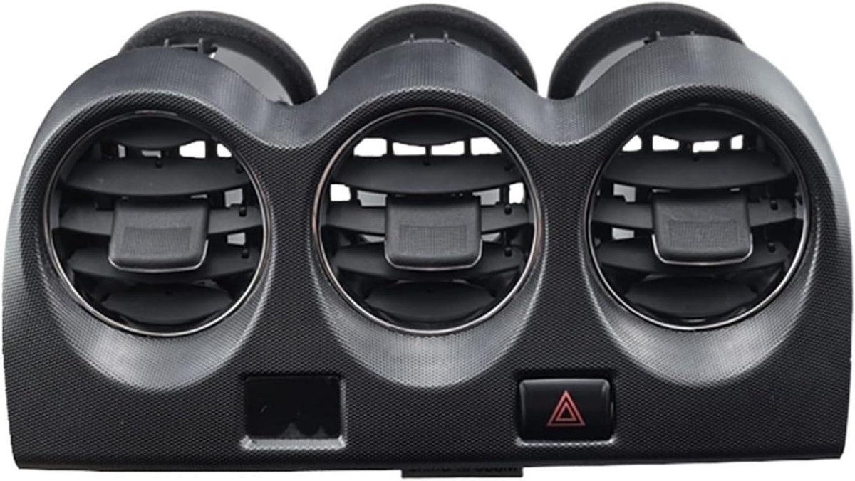 Ventilatierooster Airco - Dashboard Ontluchter - Auto Interieur Verbeteren - Specifiek Model - 1 x 1 x 1 cm - Zwart