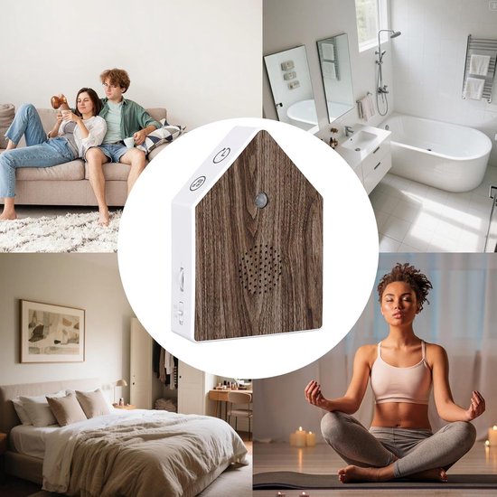 Witte Ruis Apparaat - Luidspreker Voor Kalmering En Ontspanning Geluidsmachine Volwassenen Slapen, Thuis, Reizen, Slaapkamer, Hotel, Spa Meditatie — afbeelding 5