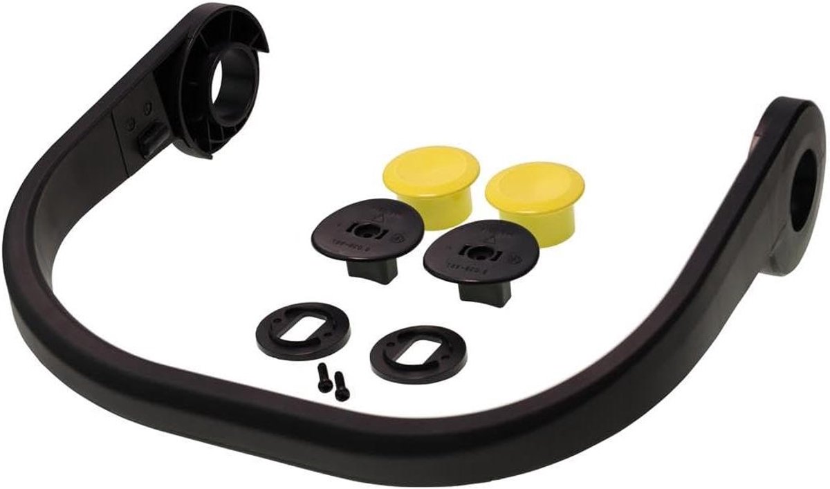 Stofzuiger Handvat - Reserveonderdeel Zuigmond - Stofzuigen Thuis - Specifiek Model Compatibel - 50 cm - Zwart