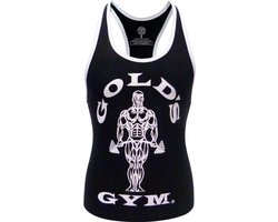 GGLVST021 Muscle Joe Ladies Stringer Vest - Black - S