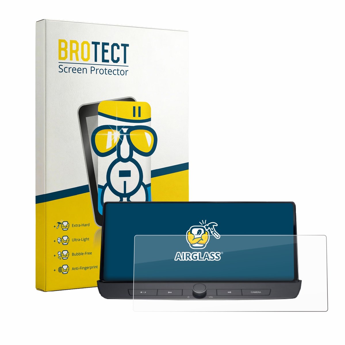 Screenprotector voor Nissan X-Trail 2022-2024 Beschermglas transparant
