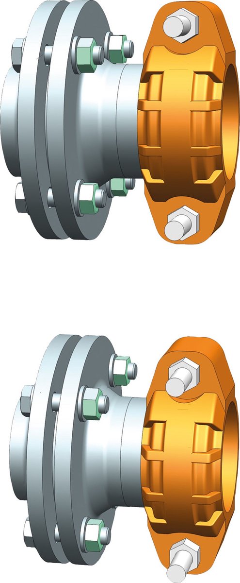 Bosch Installatieaccessoires voor GC7000 WP Victaulic flens verbinders 2,5, 7736701914