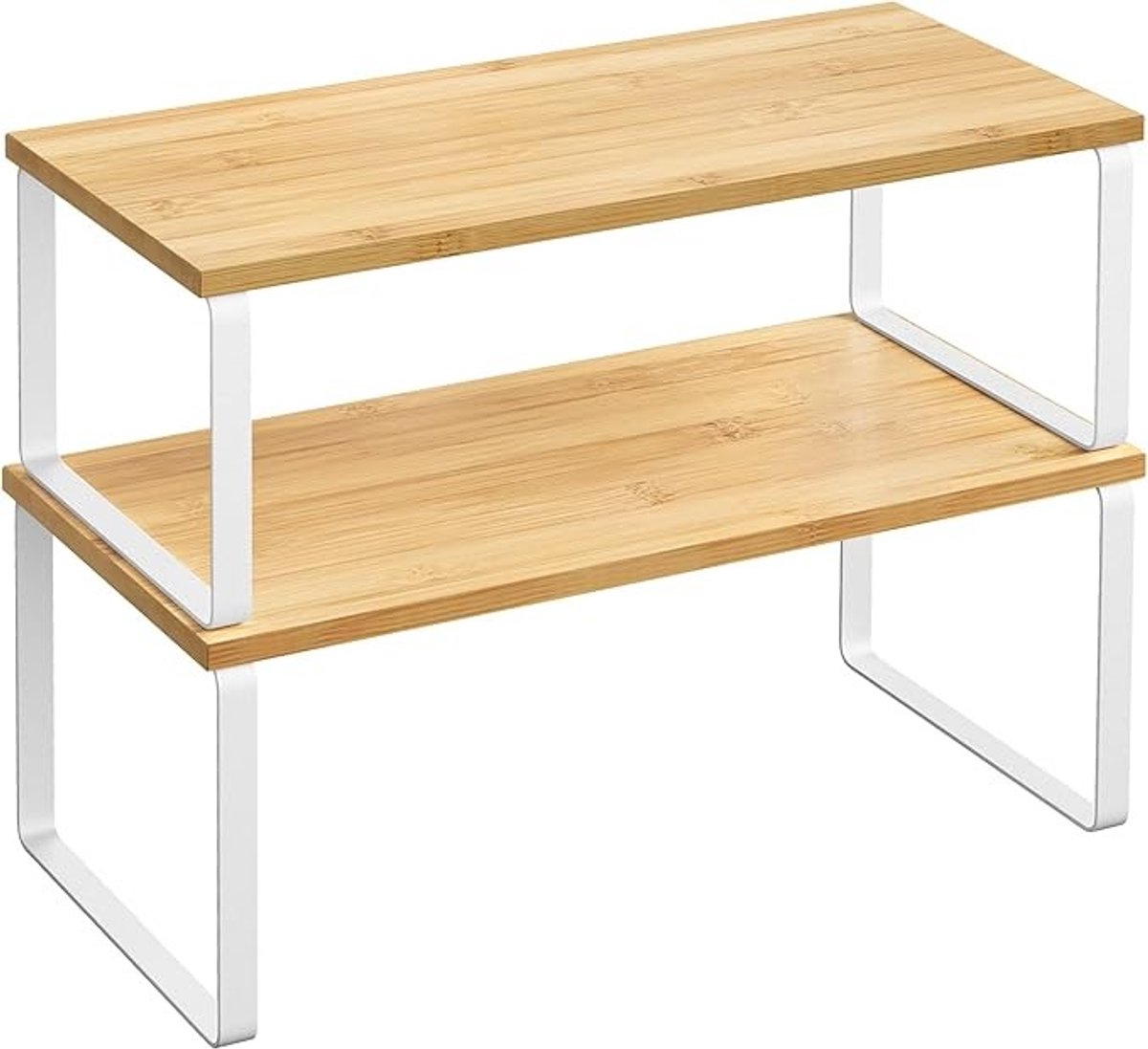 Uitbreidbaar Kruidenrek Set van 2 - Stapelbare Keukenplank