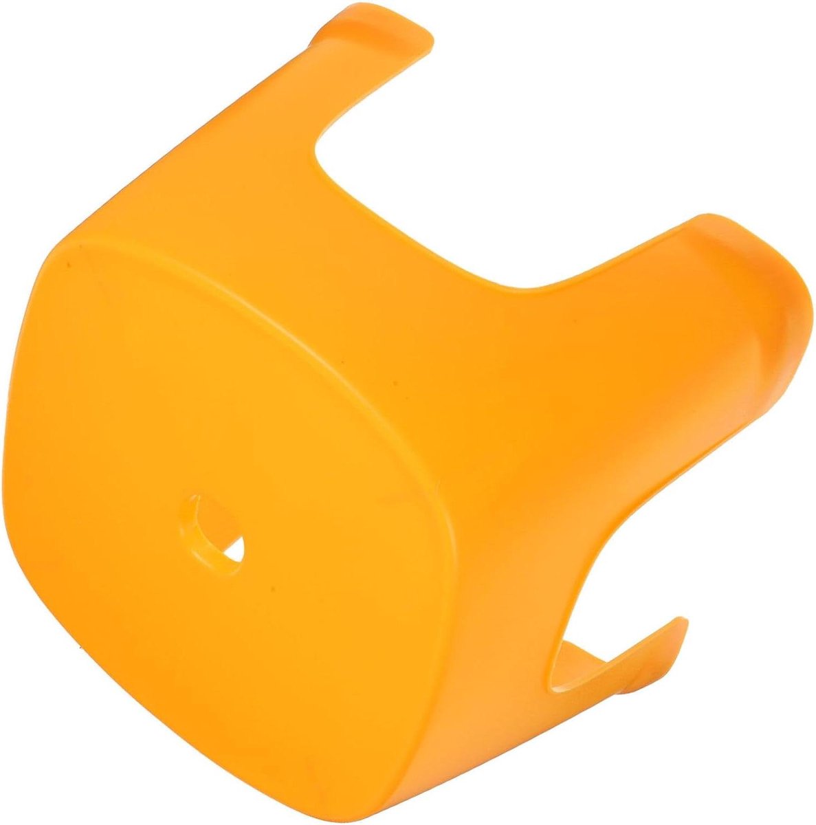 Kinderen Opstapje - Voetenbankje Krukje - Zelfstandig Zindelijk - Antislip Basis - 20x19x16cm - Geel