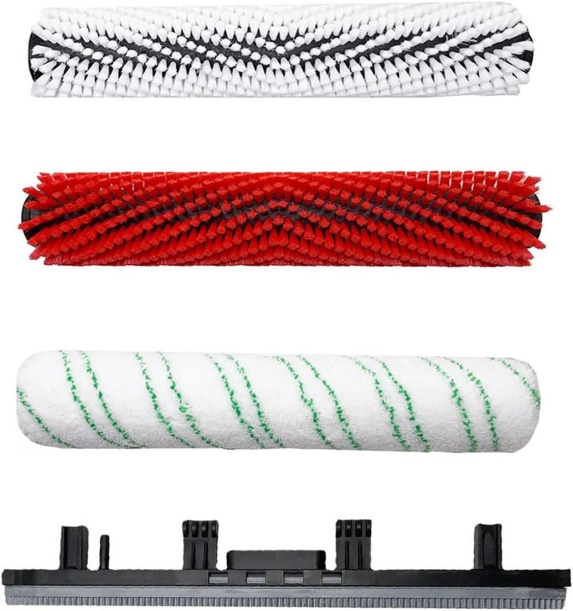 Compatibel met Karcher BR30/4C Hoofdborstel Schraapstrip for Vloerreiniger, Duurzame Diepe Schrobbelprestaties(Options 4)