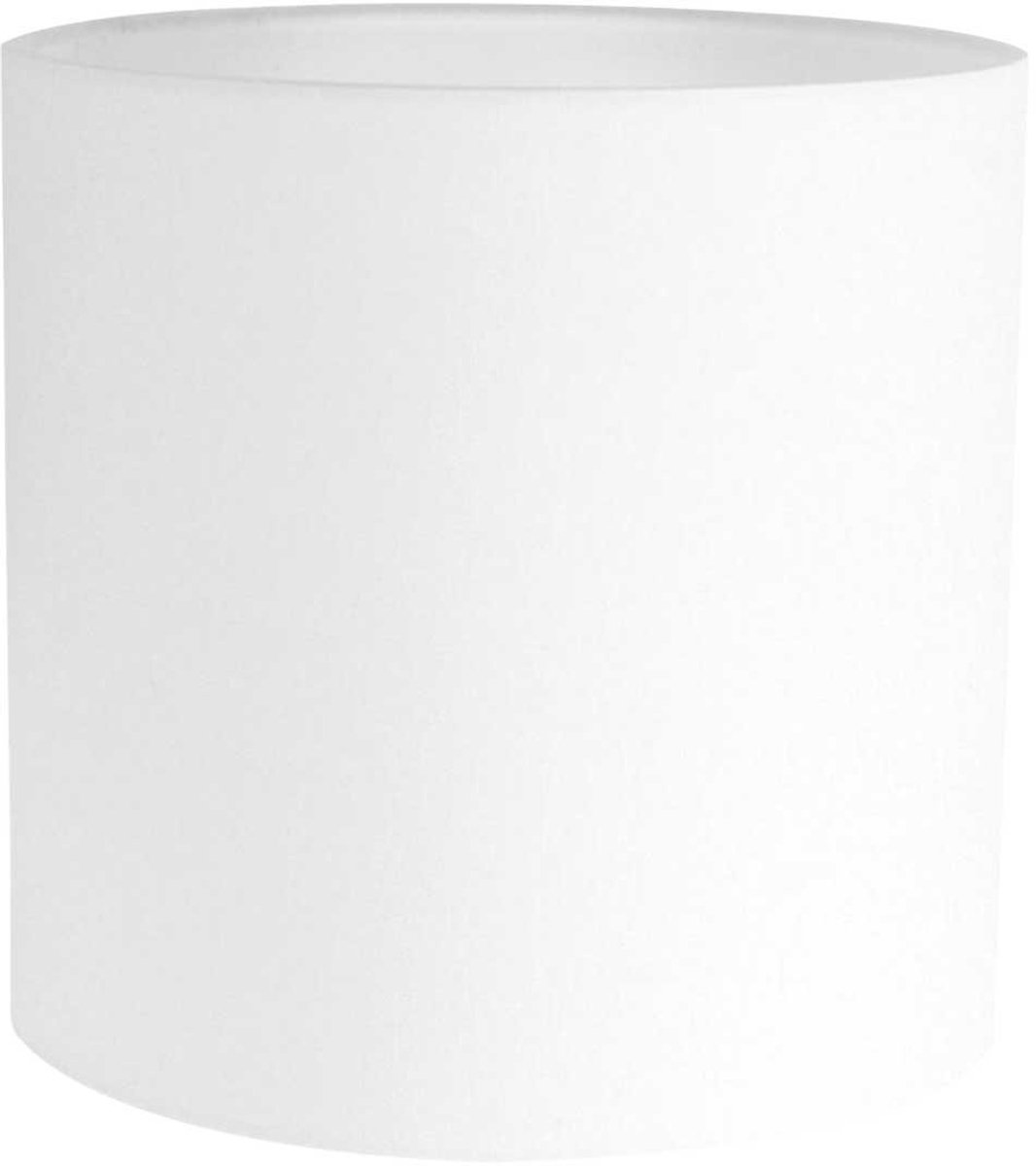 Witte Linnen Lampenkap K15632S 20cm met E27 fitting - Modern - Mexlite Kappen