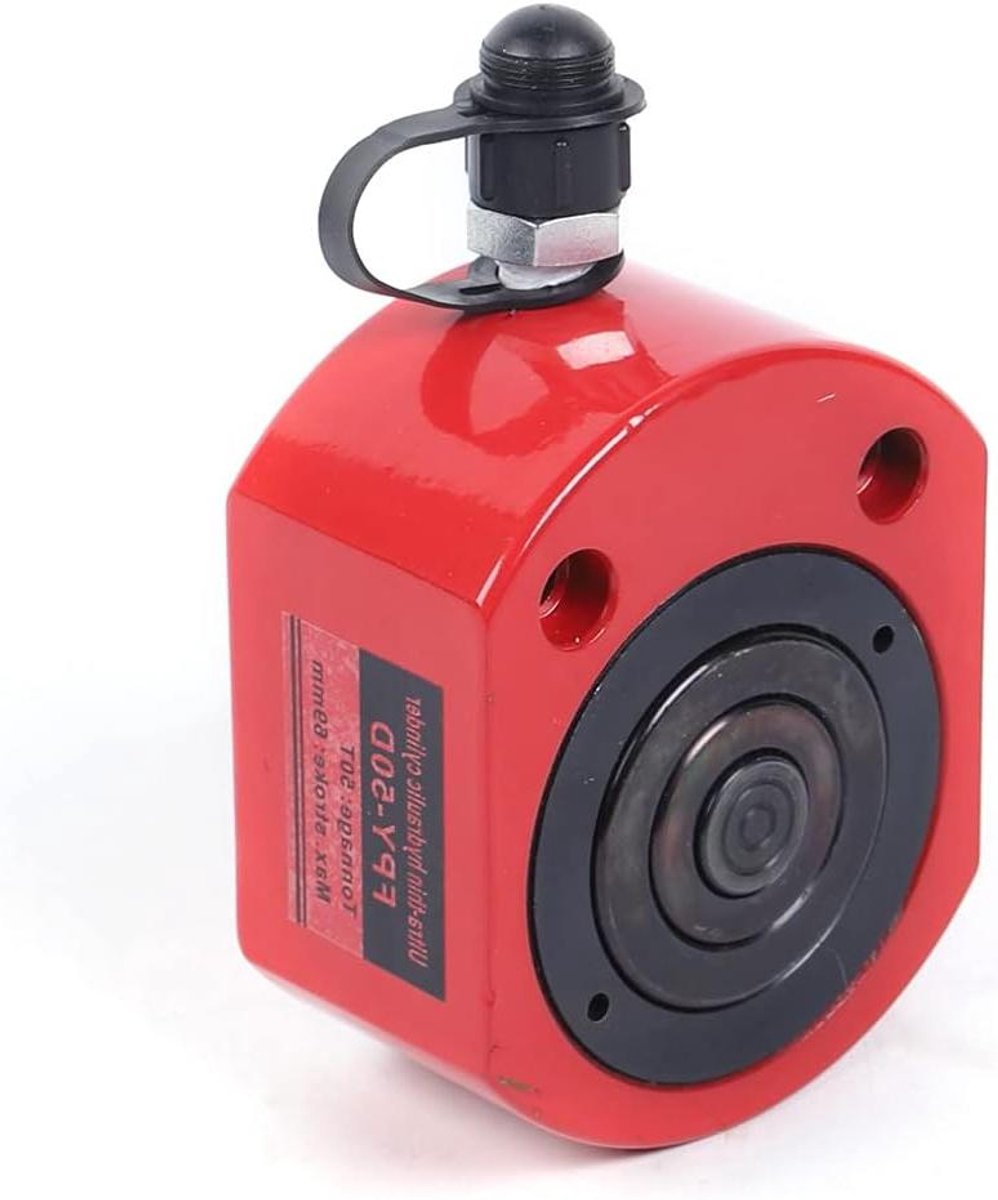 Hydraulische Cilinder - Platte Krik - Kracht Leveren - Automatische Terugtrek - 50 Ton Capaciteit - Grijs