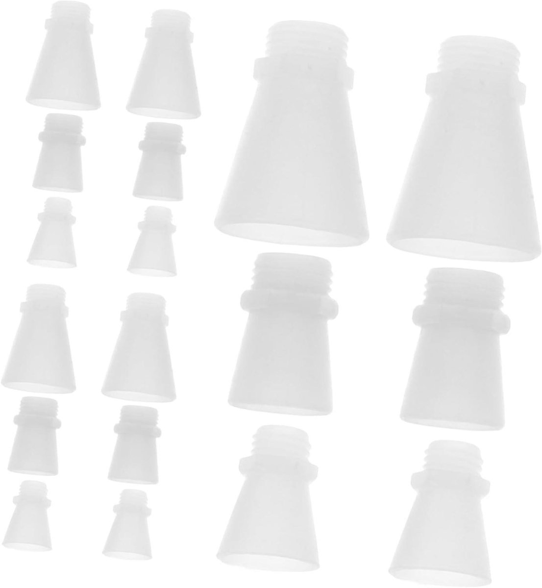 Vervangende Spuitmonden - Brandblusser Accessoires - Brandveiligheid Vergroten - Brede Mond Ontwerp - 30 Stuks - Lichtgeel