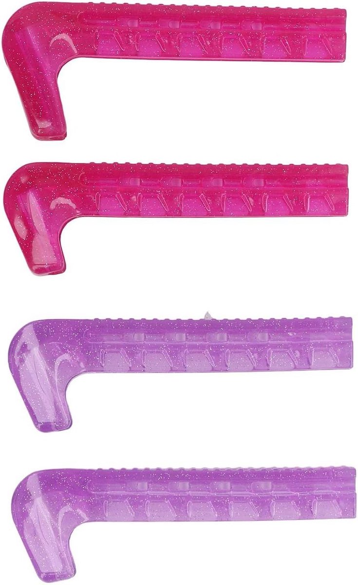Schaatsbeschermers - Bladbescherming - Bescherming Schaatsen - Snijdbaar Ontwerp - 160-260 mm - Paars Roos