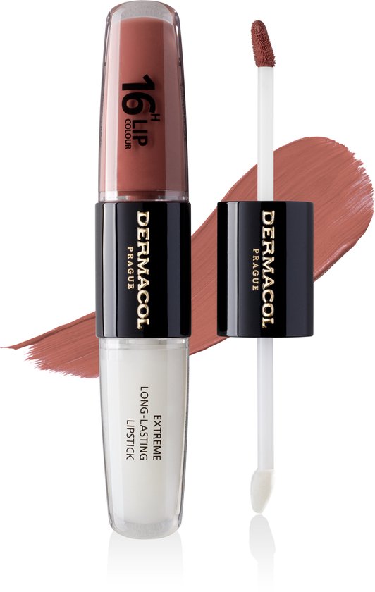 Dermacol 16-Uur - Hoogwaardige Lipgloss - Kusvast - Rood - Hydraterend en Langdurig