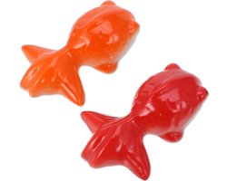 Drijvende Vis Decoratie - Nep Aquarium Vis - Vijver Verfraaien - Realistisch Keramiek - 72 cm - Multicolor