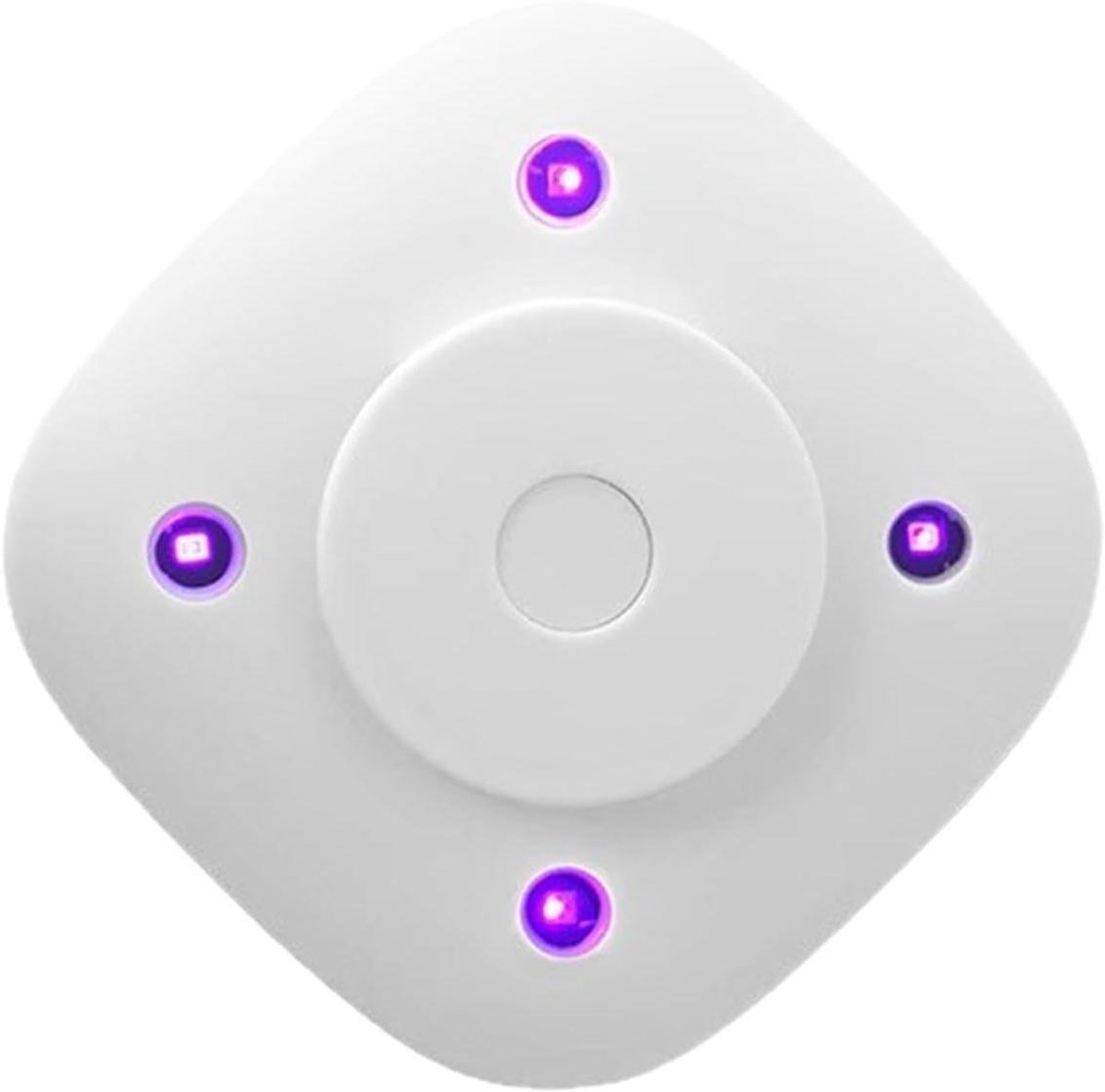 Toiletverlichting Sensor - Nachtlampje WC - Hygiënisch Werken - Zelfreinigend UV Licht - 9x9x3.4 cm - Wit