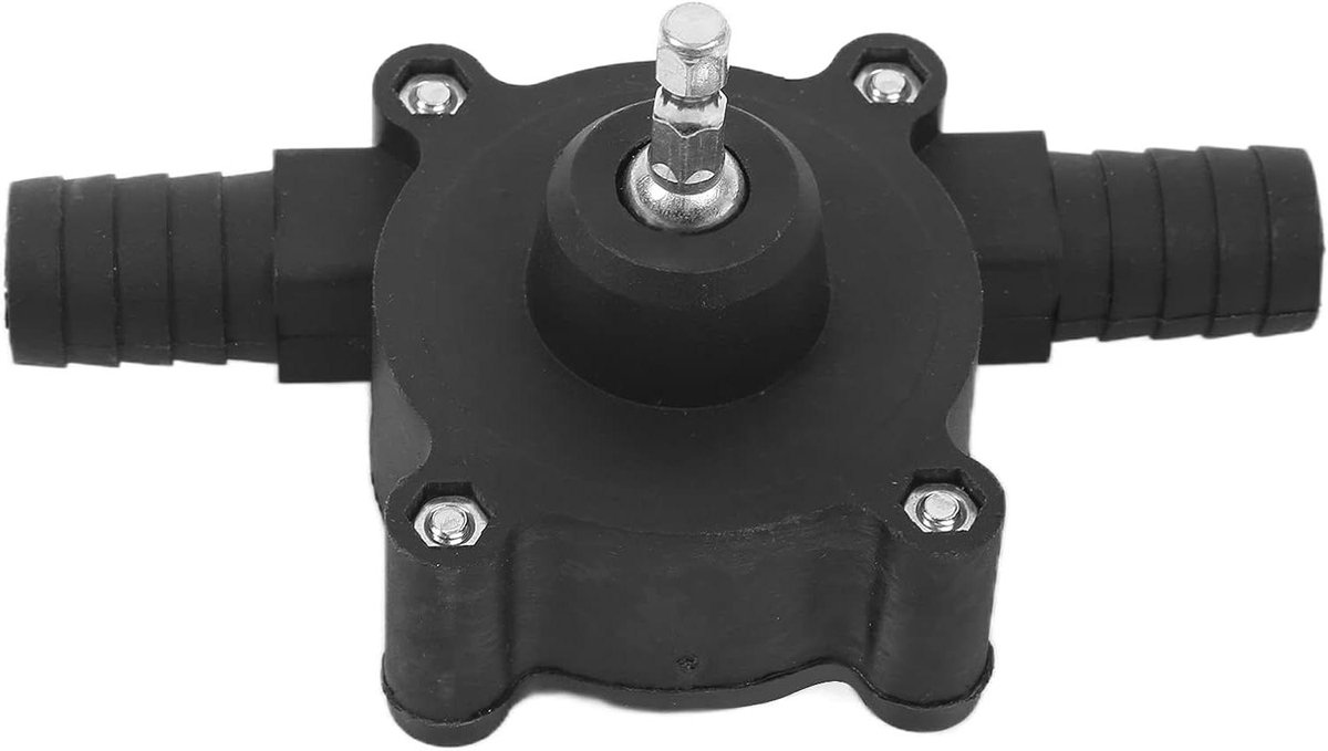 Boorpomp - Waterpomp - Water Overpompen - Zeskantige As - 20-40 L/min - Zwart
