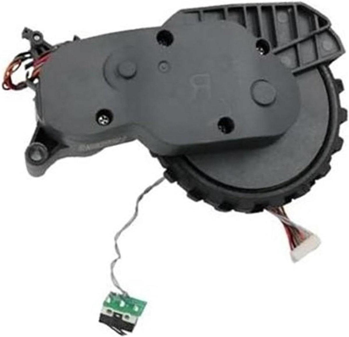 Stofzuiger Wielmodule - Robot Onderdeel - Vervangende Reparatie - Directe Montage - 1 Set - Zwart