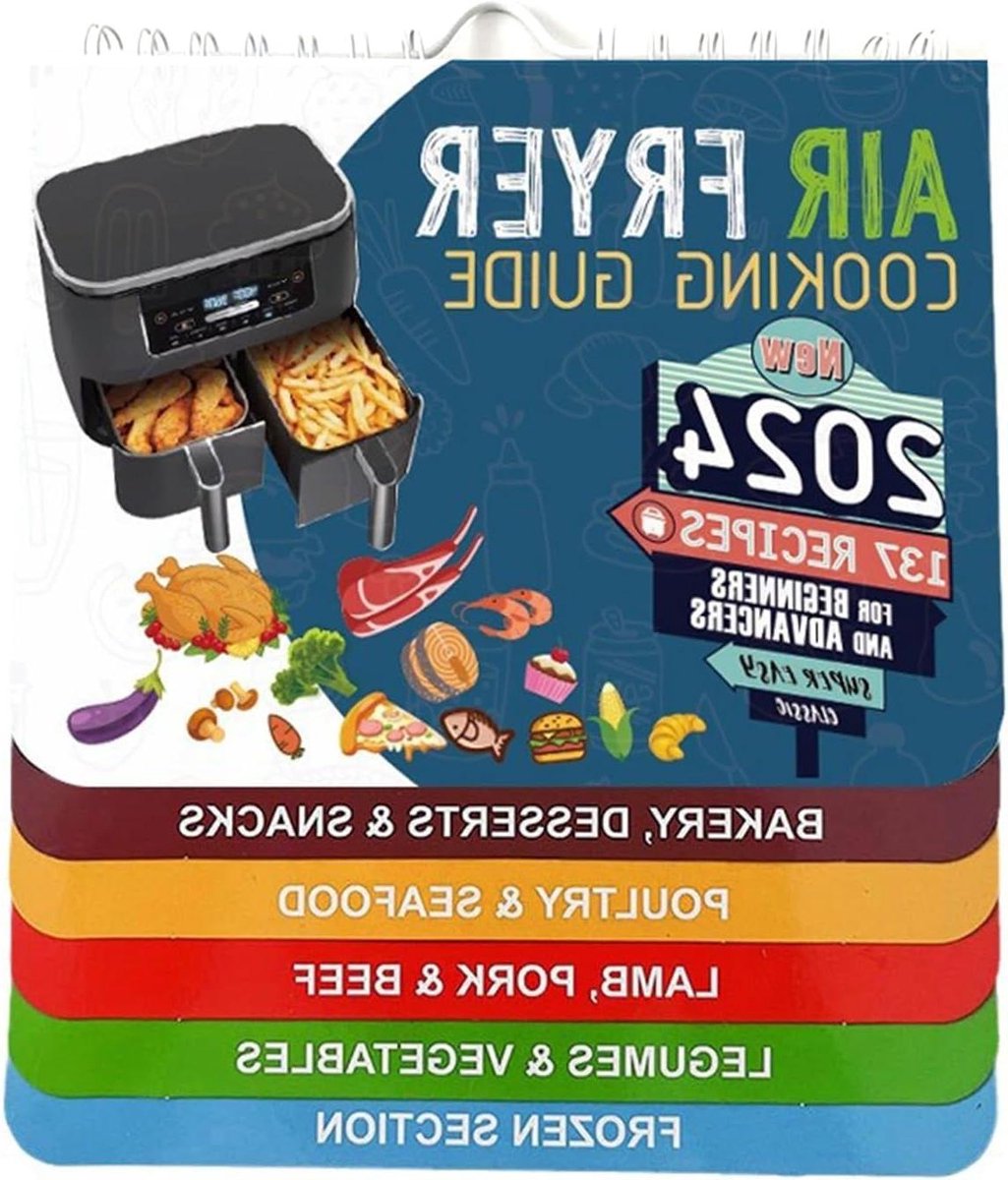 Airfryer Gids - Magnetisch Boekje - Snelle Recepten - Waterdicht Oliebestendig - 21 x 18.5 cm - Niet gespecificeerd