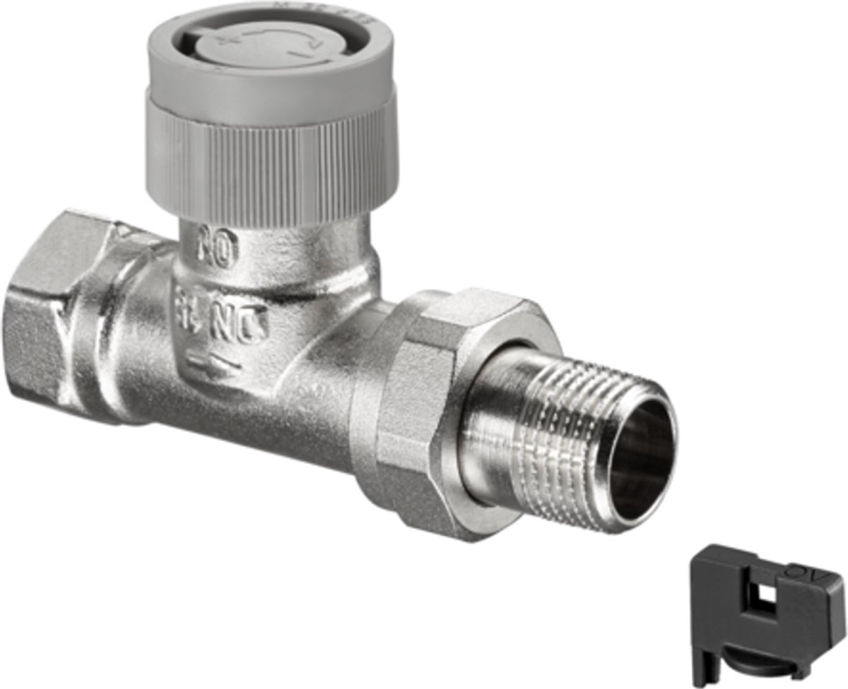 OVENTROP Thermostaatventiel AQH Doorlaat DN 15, Rp 1/2 x R 1/2, PN 10, Debietbereik 35 - 420 l/h, 1183194