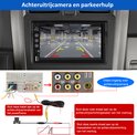 Achteruitrijcamera en parkeerhulp met videoverbinding.