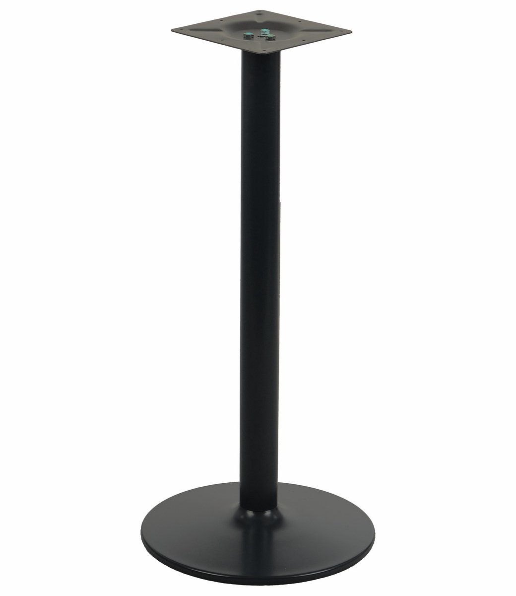 Stema Serie - Metalen Tafelbasis - 46 cm - Zwart