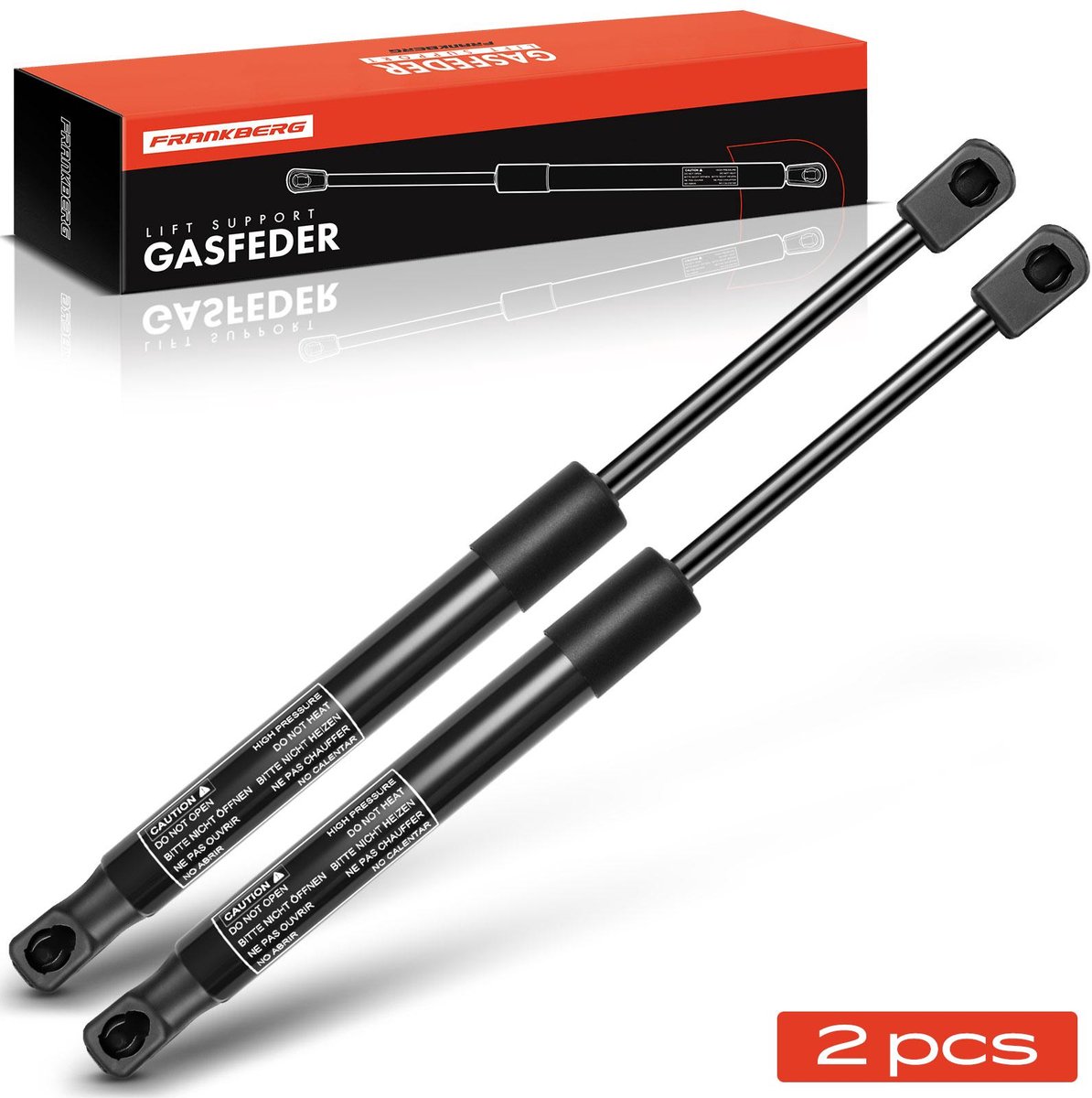 Frankberg 2x gasveer demper achterklep voor Benz SLK R170 Cabriolet