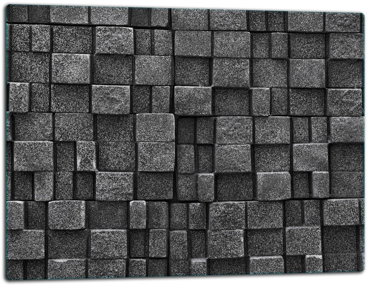 TMK ArtDeko Serie - Glas Snijplank - 52x40 cm - Mozaïek - Inductie Geschikt