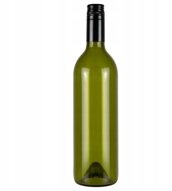 Bimberek - Glazen Fles - 750ml - Olijfgroen - Met Dop van Bimberek — afbeelding 3