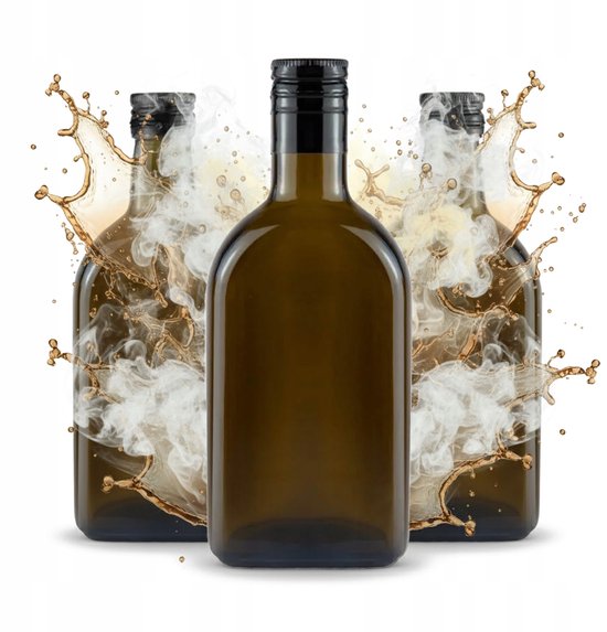 Bimberek - Glazen Flessen Set - 350 ml - Donker Glas - 5 Stuks van Bimberek — afbeelding 5
