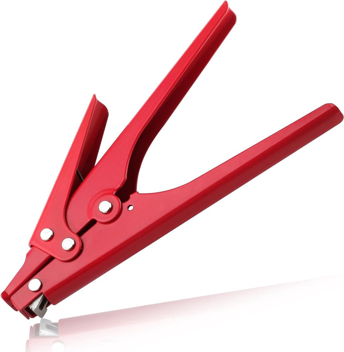 Kabelbinder Spanner - Tie Tool - Kabelbundels Organiseren - Koolstofstaal Handvat - Max 9 mm breed - Rood