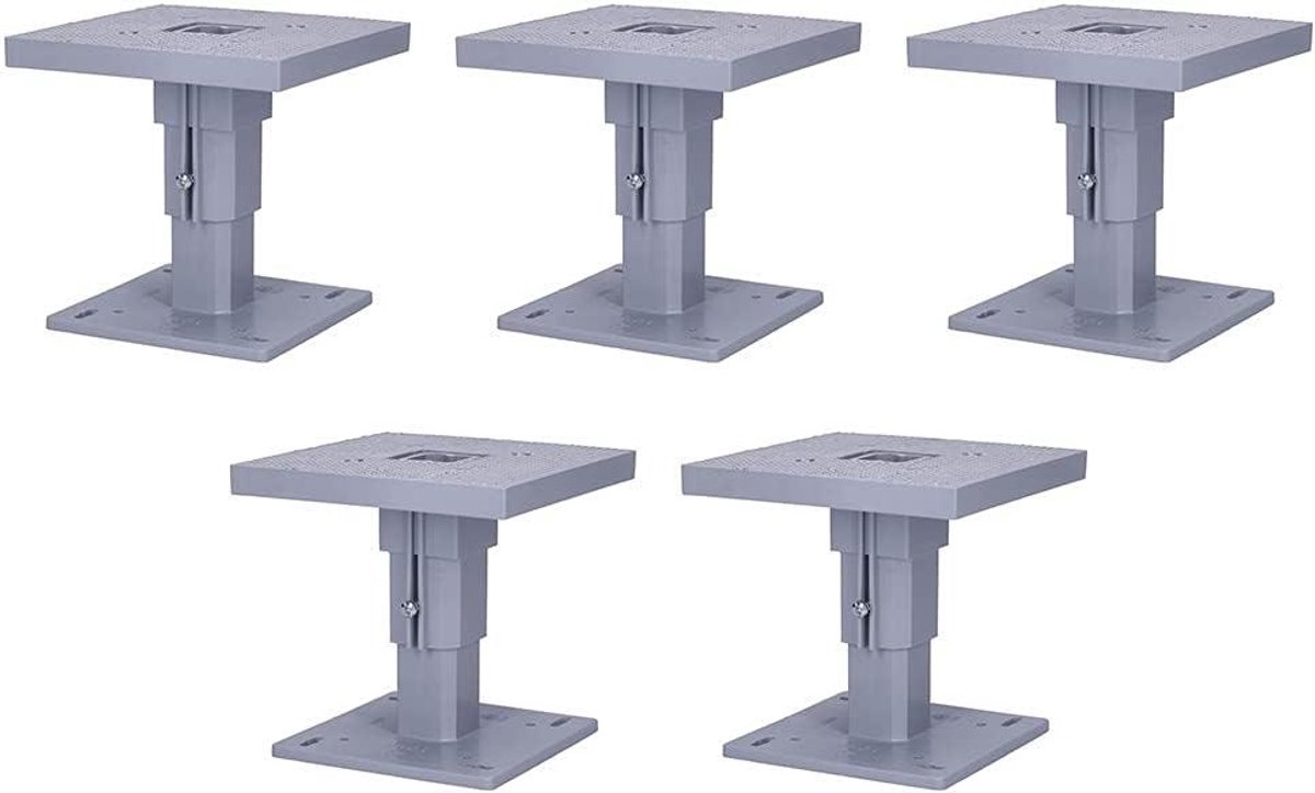 Apparaatdragers - Isolatiehouders - Warmtebruggen Voorkomen - Universeel Verstelbaar - 80-160 mm - Grijs