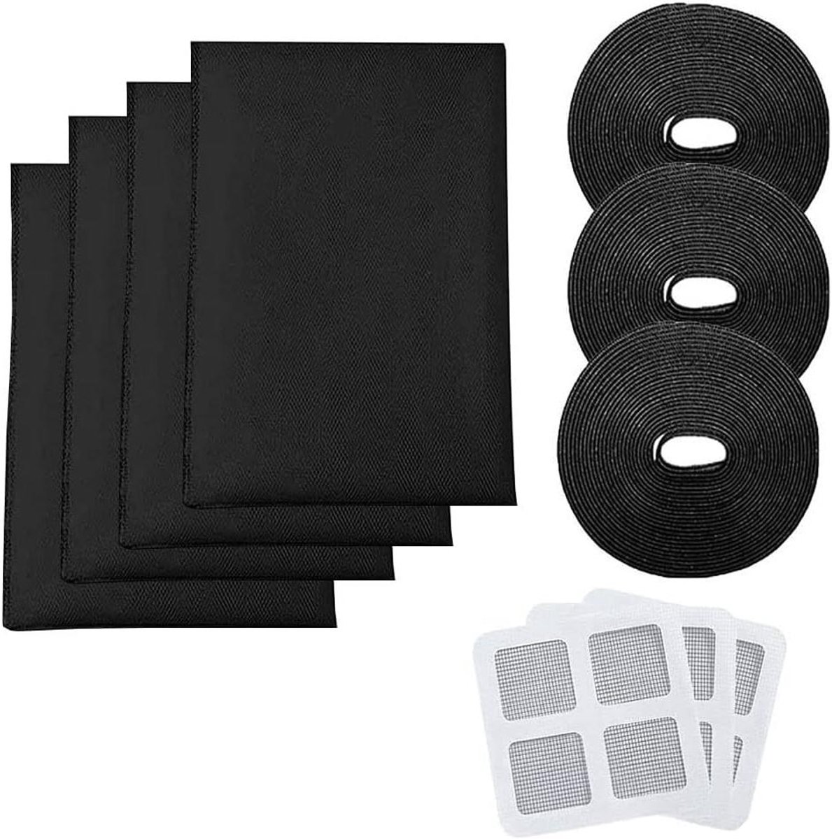 Vliegenhorren Raam - Insectenhor Raam - Insecten Buiten Houden - Wasbaar En Herbruikbaar - 1.3 x 1.5 M