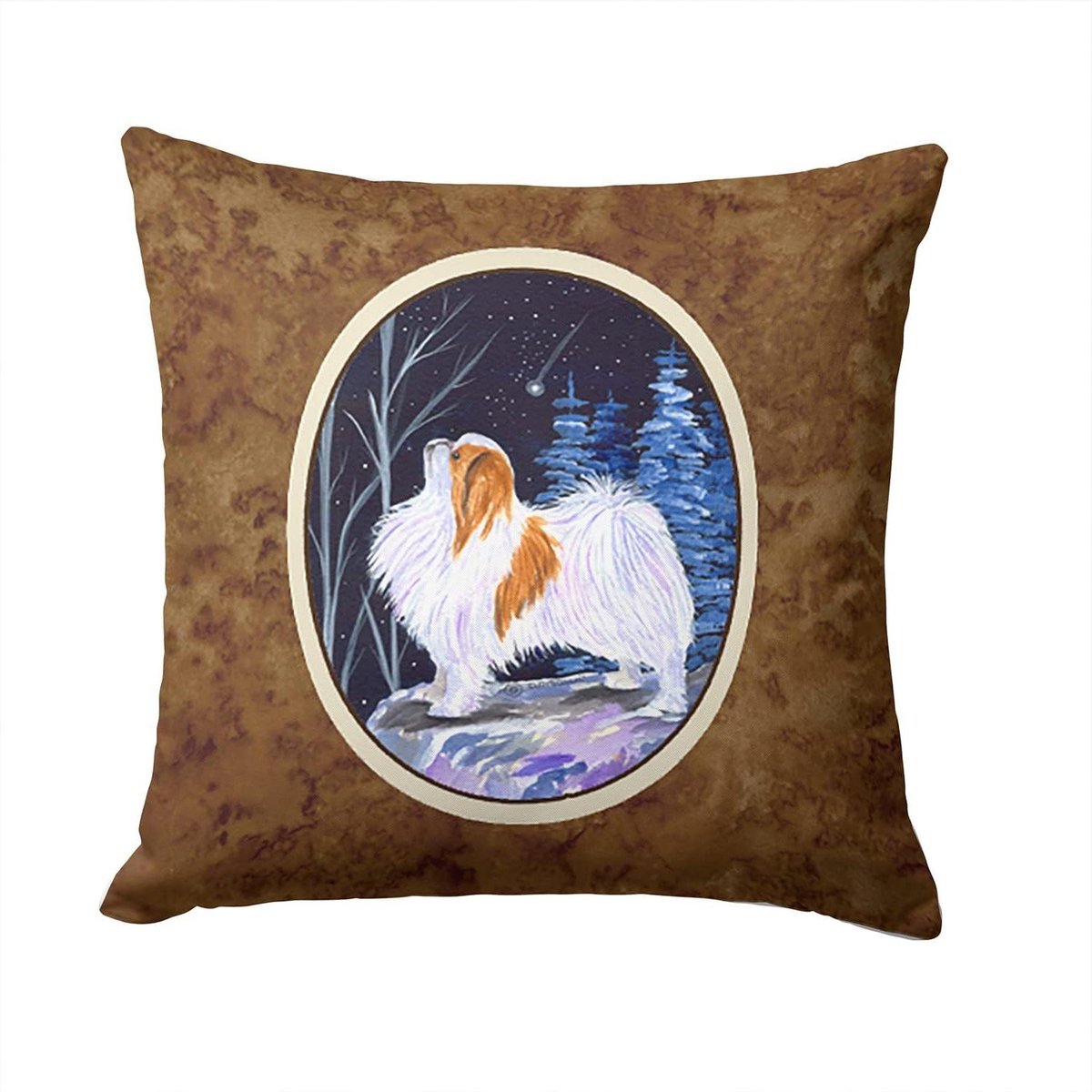 Japanse Kussenhoes - Decoratief Kussen - Interieur Decoratie - Vlekbestendig Wasbaar - 35 x 35 cm - Blauw