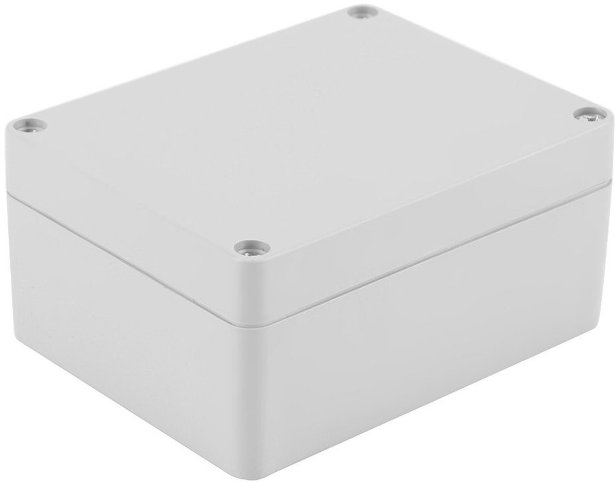 ONF3 - ABS Aansluitdoos - Waterdicht en Stofdicht - Vlamvertragend Materiaal - 115x90x55mm - Elektrische Projectdoos - Geschikt voor Communicati...