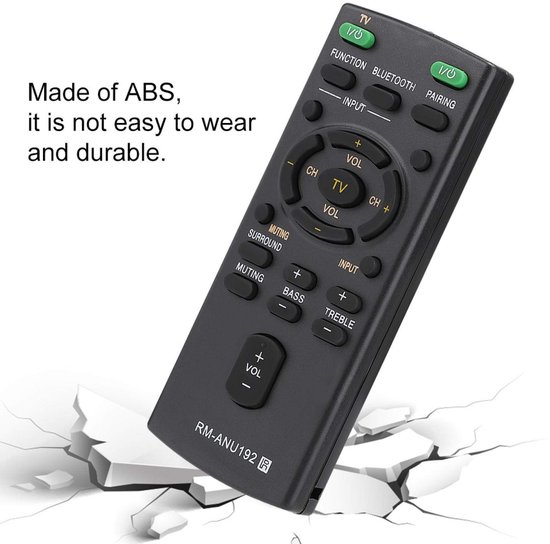 ONF3 - Afstandsbediening - 8M Bereik - Geschikt voor Sound Bar - Compact Formaat - Ideaal voor Thuisgebruik - Eenvoudig in Gebruik - Voor Divers... van Onf3 — afbeelding 2