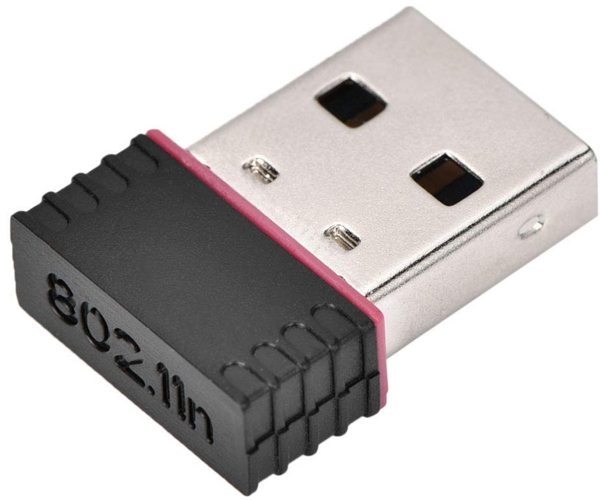 Store_8 - Mini USB draadloze adapter - 600 Mbps - Compact formaat - Wifi Dongle - 2,4 GHz