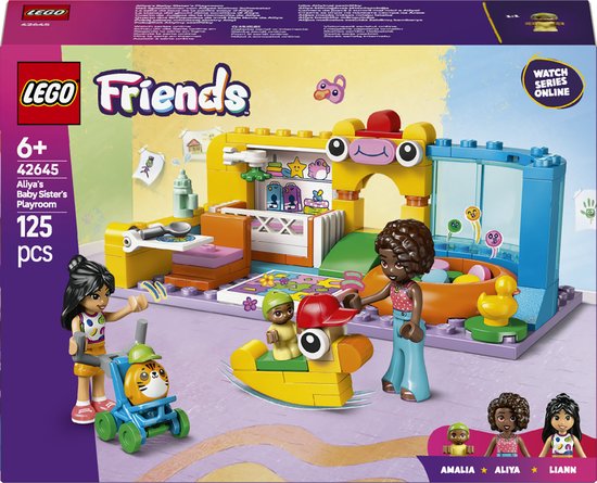 LEGO Friends Speelkamer van Aliya's babyzusje