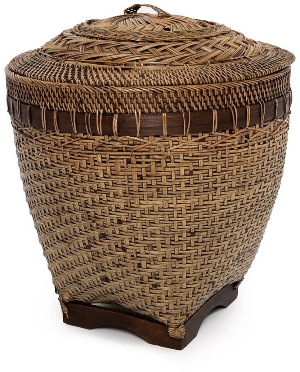 Safaary - The Colonial Storage Basket - Natural Brown - M