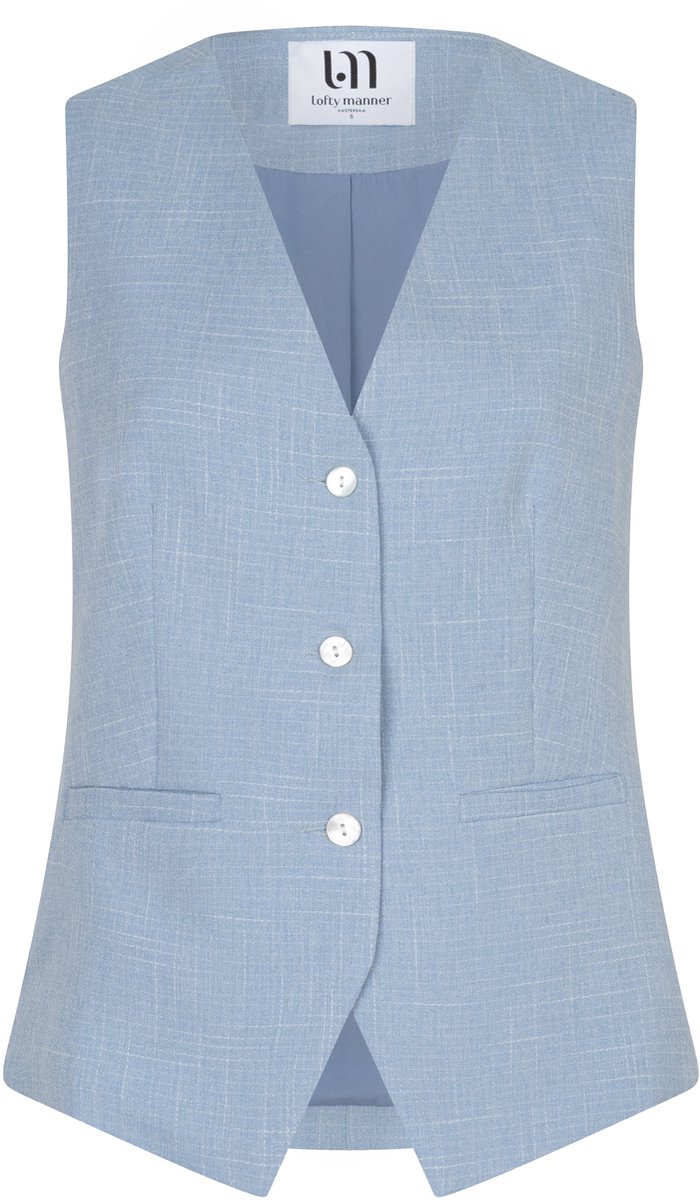 Lofty Manner - Gilet Shirin - Blue