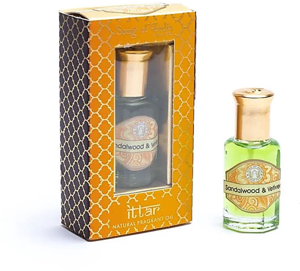 Song of India - Sandelhout Vetiver - Ayurveda - Geurolie - 10ml