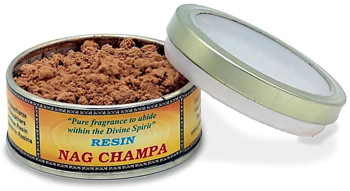 Wierookhars Nag Champa --set van 3 stuks - 30 G - 30 g